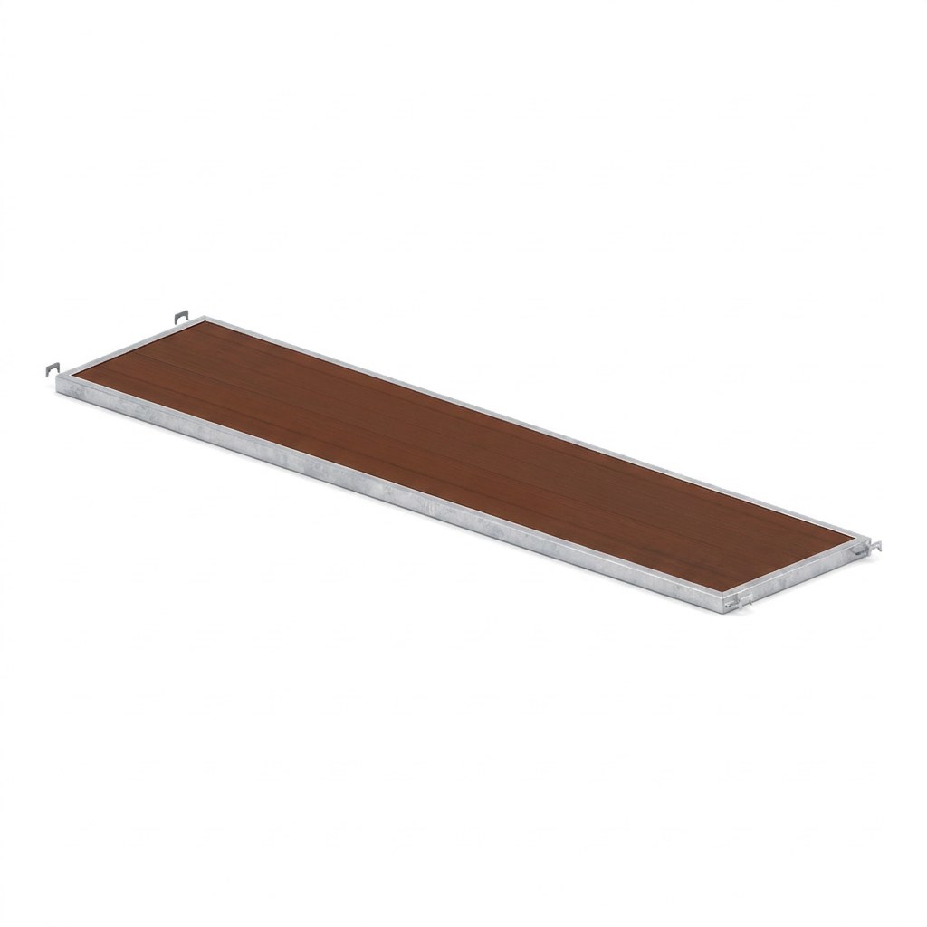 O-Robustboden T9 2,57 m × 0,61 m, CETRAC MODUX (Prinzipdarstellung)