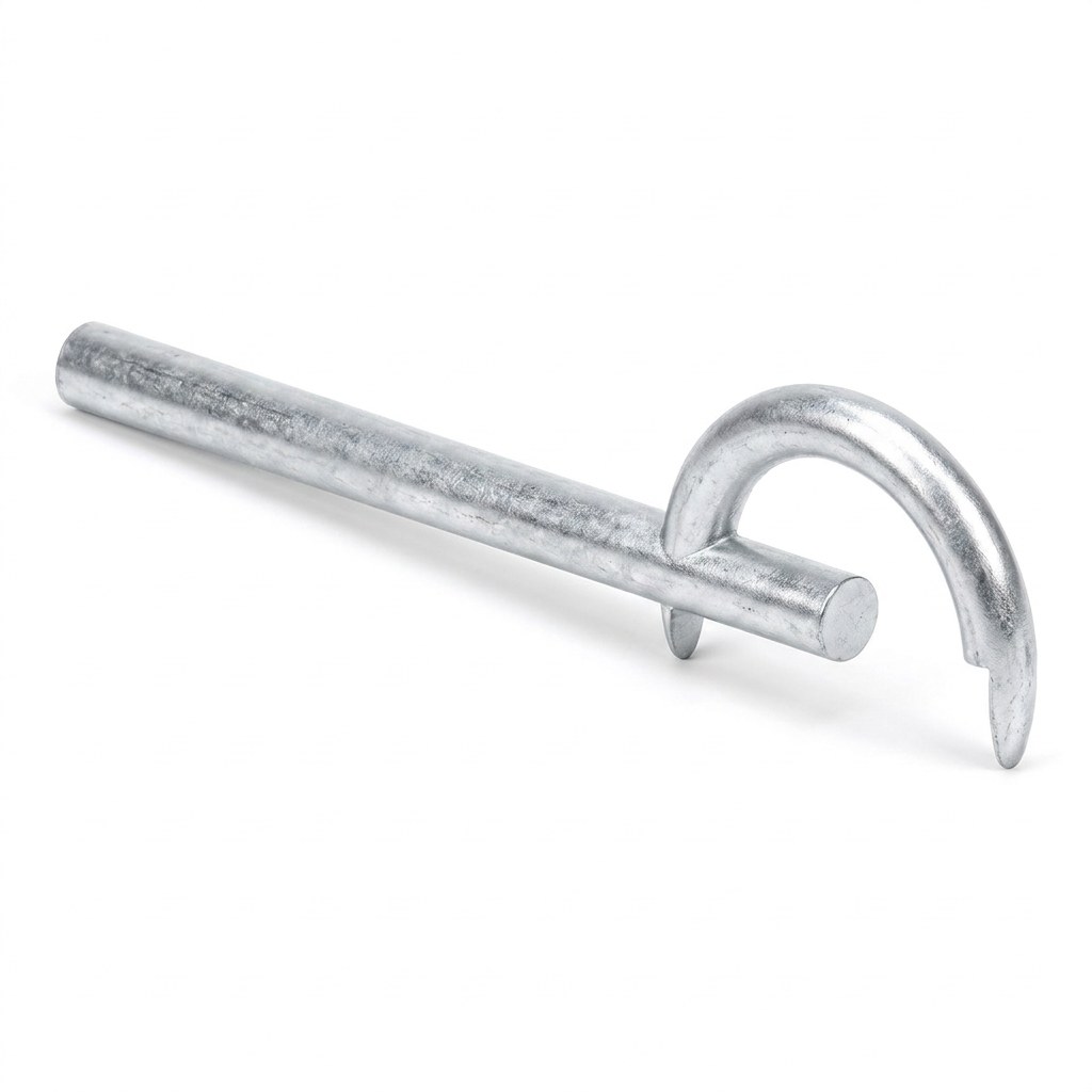 Rohrklappstecker D = 12 mm, CETRAC MODUX (Prinzipdarstellung)