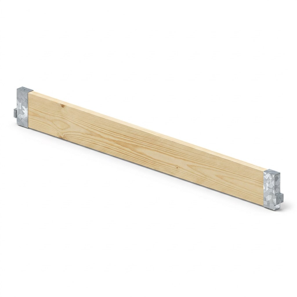 O-Bordbrett Holz 1,40 m, CETRAC MODUX (Prinzipdarstellung)