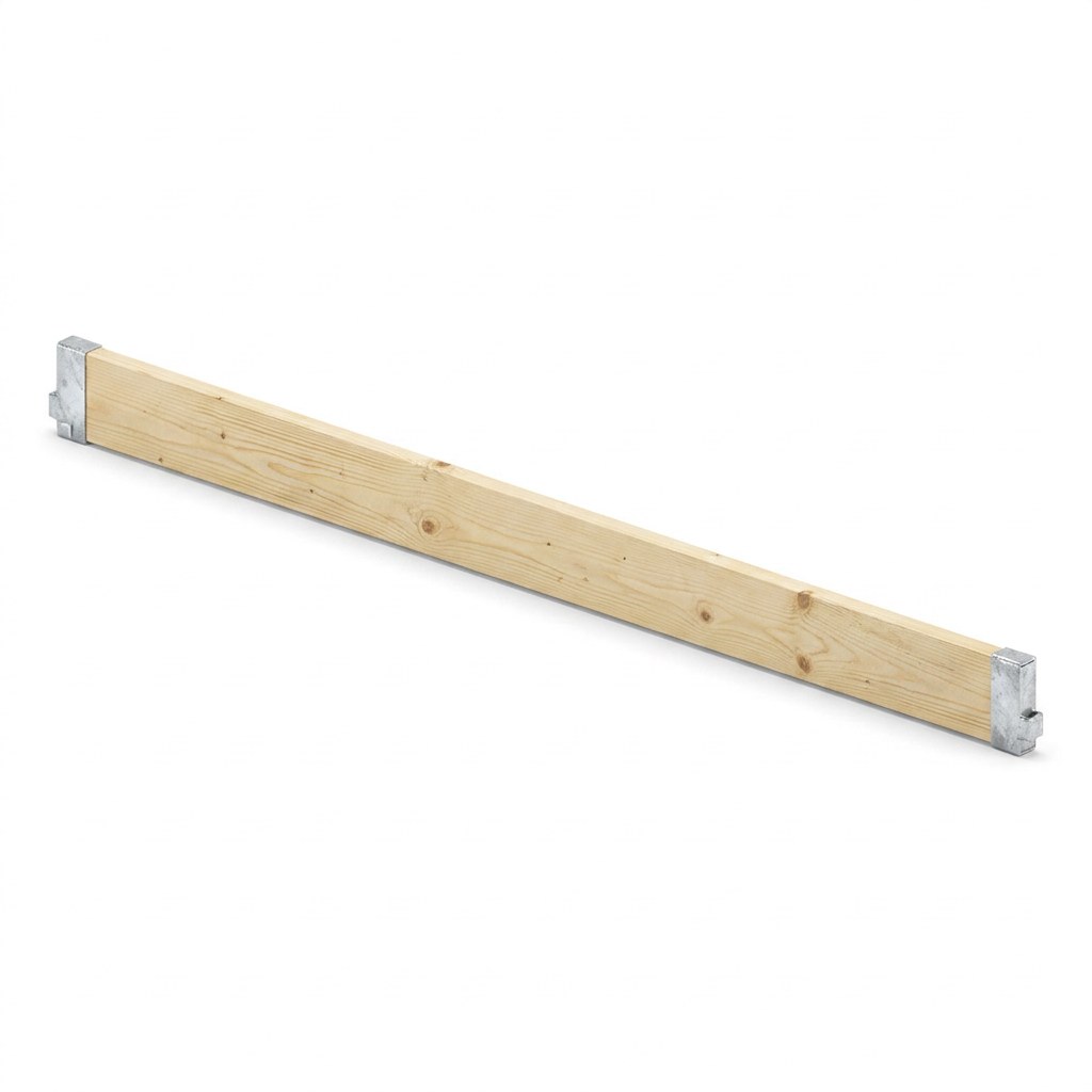 O-Bordbrett Holz 2,07 m, CETRAC MODUX (Prinzipdarstellung)