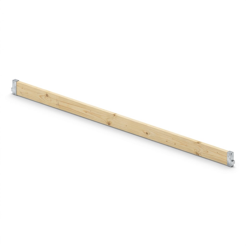 O-Bordbrett Holz 3,07 m, CETRAC MODUX (Prinzipdarstellung)