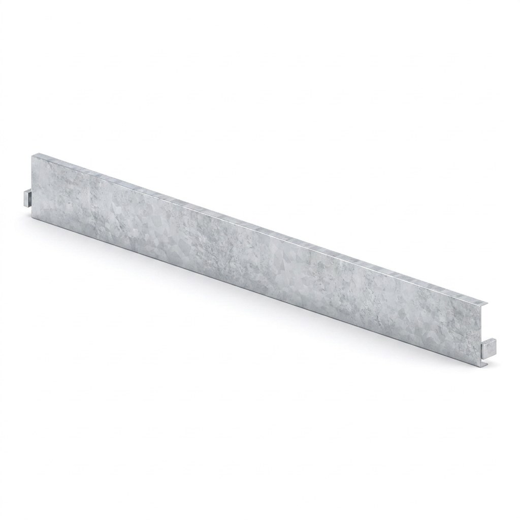 U-Stahlbordbrett T18 1,40 m, CETRAC MODUX (Prinzipdarstellung)