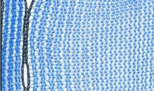 Seitenschutznetz mit Gurtschnellverschluss 10,00m x 2,00m
