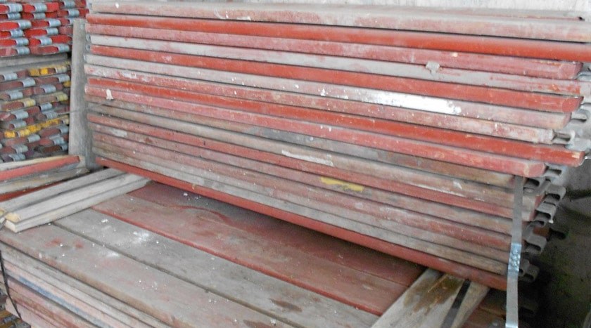 Bordbretter Layher Blitz, gebraucht – Beispielfoto aus unserem Lager