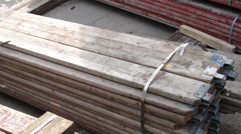 Bordbretter Layher Blitz, gebraucht – Beispielfoto aus unserem Lager
