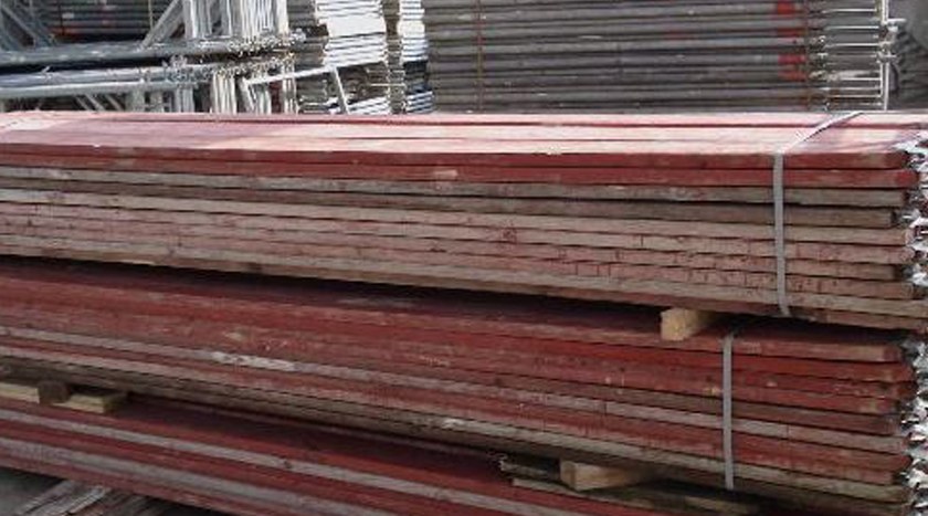 Bordbretter Layher Blitz, gebraucht – Beispielfoto aus unserem Lager