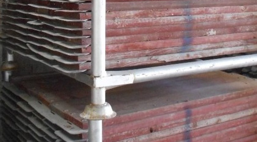 Bordbretter Layher Allround, gebraucht – Beispielfoto aus unserem Lager
