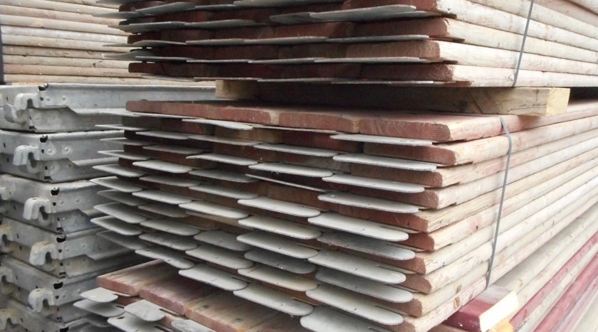Bordbretter Layher Allround, gebraucht – Beispielfoto aus unserem Lager