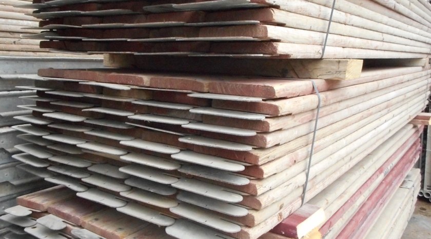 Bordbretter Layher Allround, gebraucht – Beispielfoto aus unserem Lager