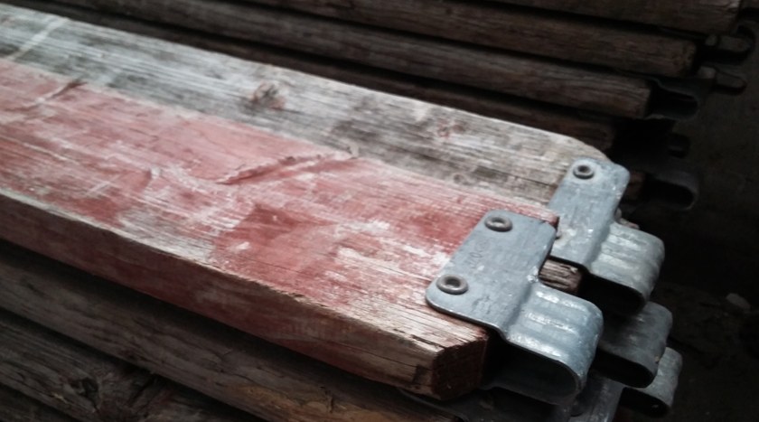 Bordbretter Layher Blitz, gebraucht – Beispielfoto aus unserem Lager