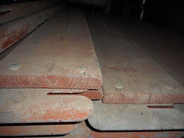 Bordbretter Layher Allround, gebraucht – Beispielfoto aus unserem Lager