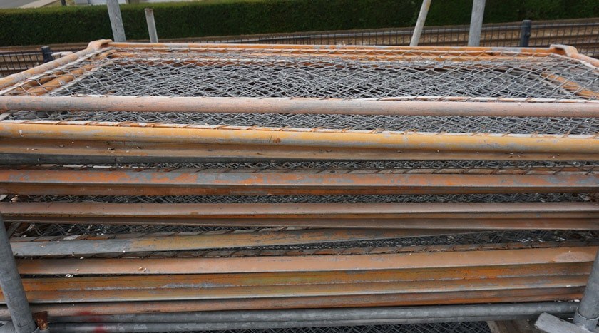 Schutzgitter Layher Blitz, gebraucht – Beispielfoto aus unserem Lager